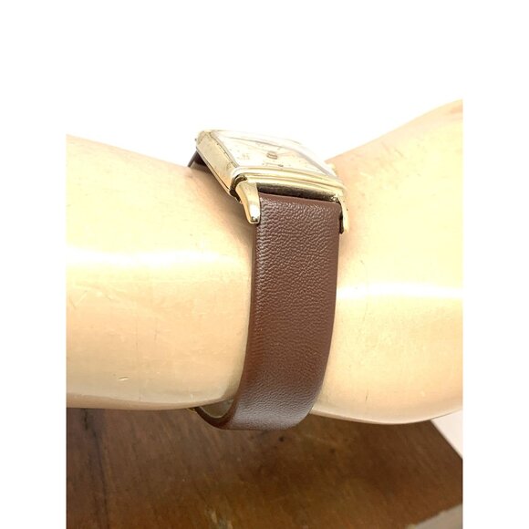 Longines Men's Watch 1940'S Vintage 9L Swiss Manual Wind Rectangular 10k GF Case - Picture 13 of 15